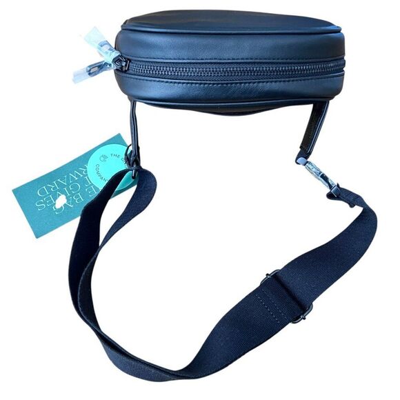 NWT! STATE Bags Black Smooth Leather Bennett Fanny Pack - Picture 4 of 7